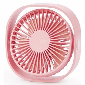 Pink USB Mini Portable Fan